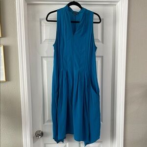 Eileen Fisher Handkerchief Hemline Dress